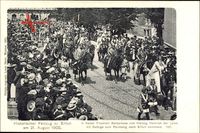 Erfurt in Thüringen, Historischer Festzug 1902, Kaiser Barbarossa 1181