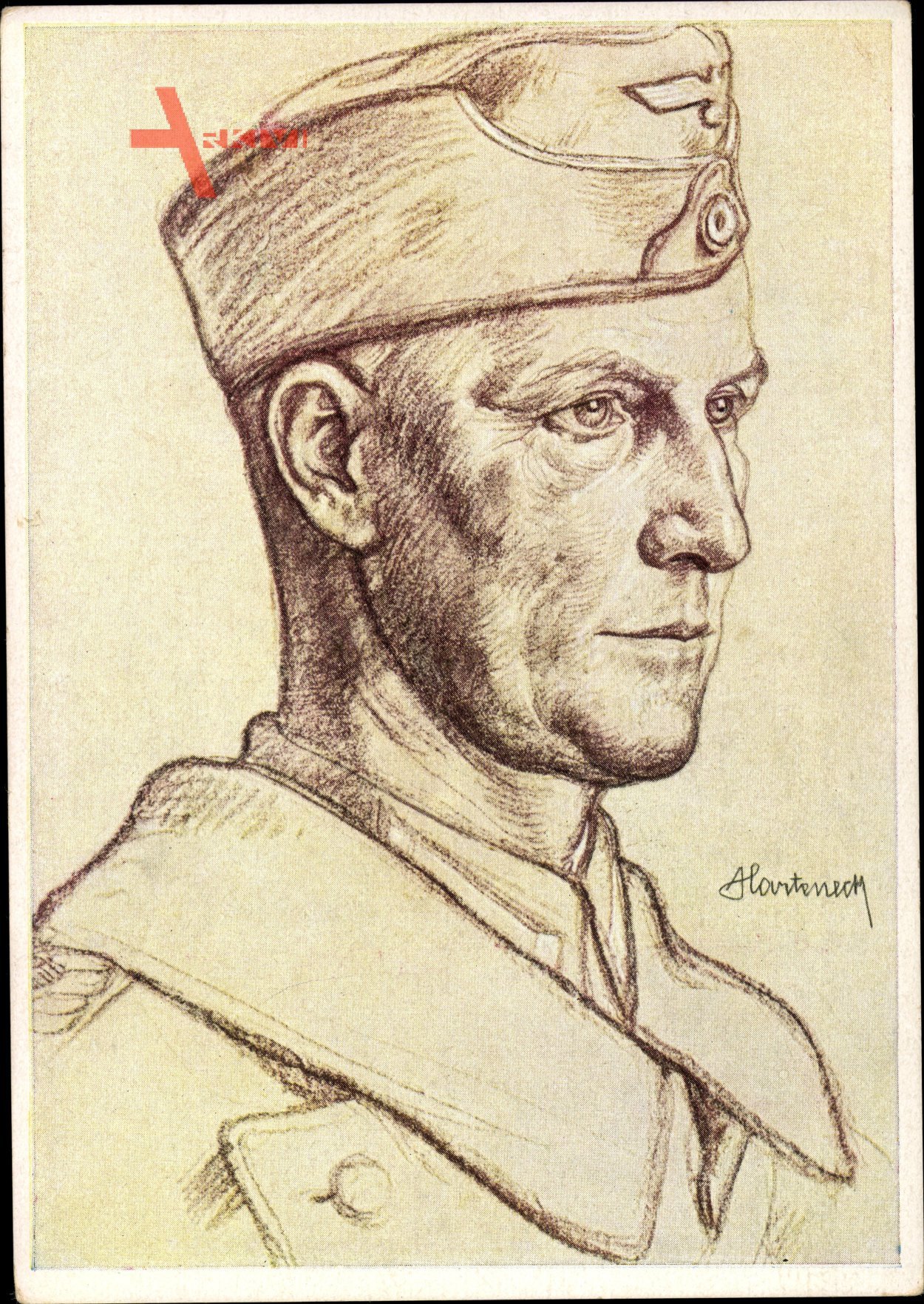 Willrich, Wolfgang, Bildnis eines Generalstabsoffiziers, VDA P 1 R 6 Nr 3