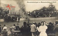 Berlin Schöneberg, Radrennbahnkatastrophe im Botanischen Garten am 18. Juli 1909, Steherrennen