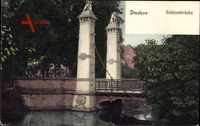 Itzehoe in Schleswig Holstein, Teilansicht der Schlossbrücke