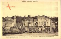 Saint Mihiel Meuse, Ruines et Monument des Combattants de 1870