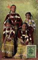 Children of Hawkins, Cheyenne Indian, Buck skin dresses, Indianer, Leder