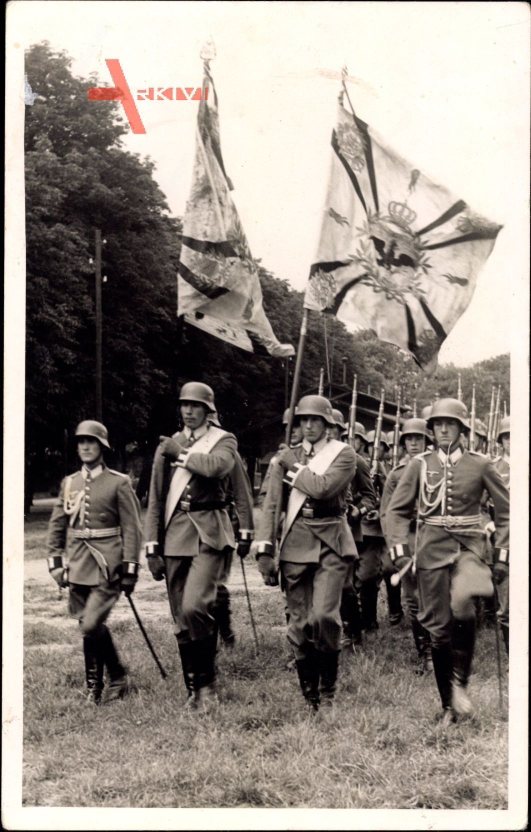 Deutsche Wehrmacht, Bannerträger, Standarten, Stiefel, Paradeuniformen