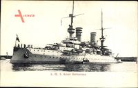 SMS Kaiser Barbarossa, Deutsches Kriegsschiff, Kaiserliche Marine