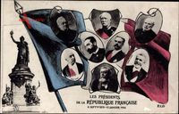 Présidents de la République, 1870 à 1906, Fallieres, Loubet, Perier, Grevy