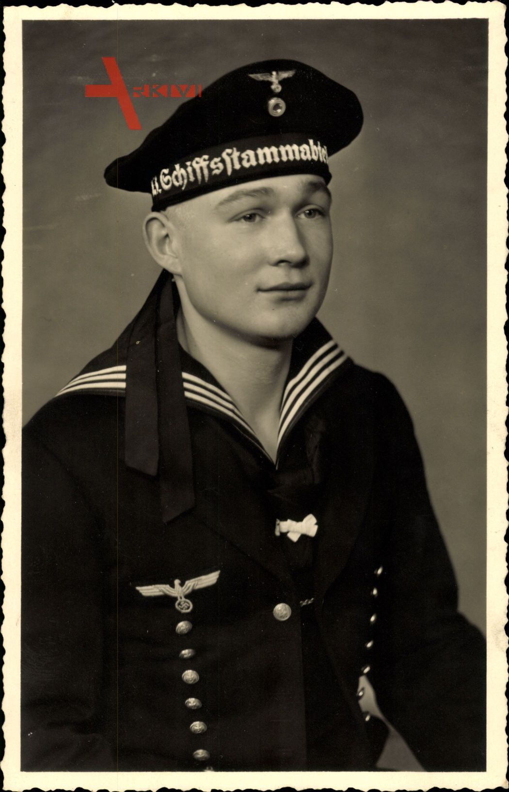 Schiffsstammabteilung, Junger Matrose, Kriegsmarine, Uniform, Mütze