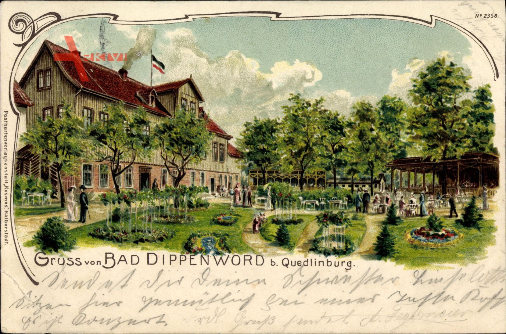 Jugendstil Quedlinburg im Harz, Bad Dippenword, Gartenanlagen