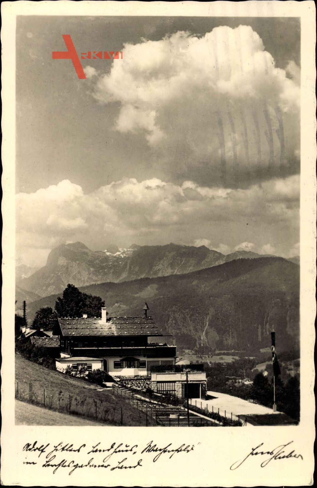 Berchtesgaden in Oberbayern, Haus Wachenfeld, Hitlerhaus, Obersalzberg