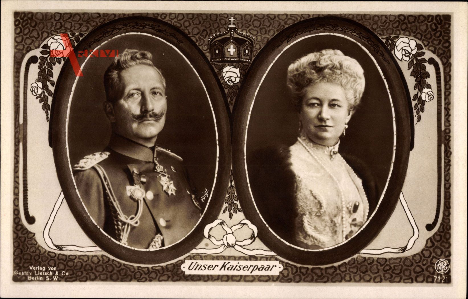 Kaiser Wilhelm II. von Preußen, Kaiserin Auguste Viktoria, Kaiserpaar