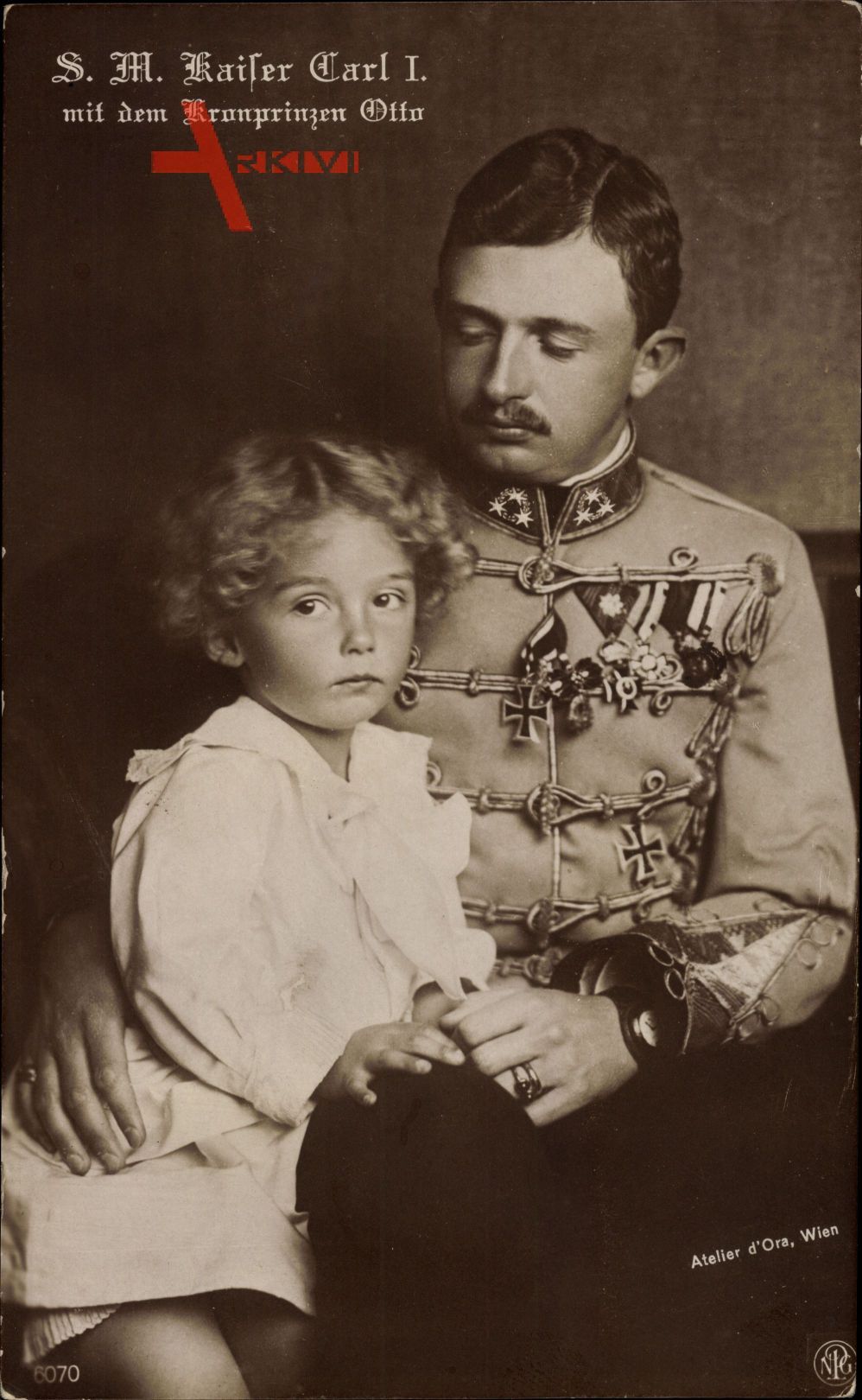 S.M. Kaiser Karl I. von Österreich, Kronprinz Otto, NPG 6070