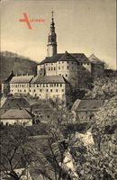Weesenstein Müglitztal in Sachsen, Das Schloss im Frühling, Turm