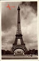 Paris, Eiffelturm, La Tour Eiffel, Construite de 1887 à 1889