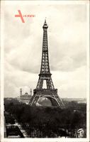 Paris, La Tour Eiffel, Ansicht vom Eiffelturm, Umgebung