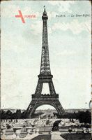 Paris Frankreich, La Tour Eiffel, Blick auf den Eiffelturm