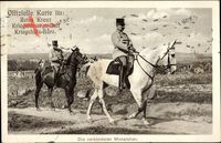 Rotes Kreuz Kriegsfürsorge, Kaiser Wilhelm II., Franz Josef, Pferde