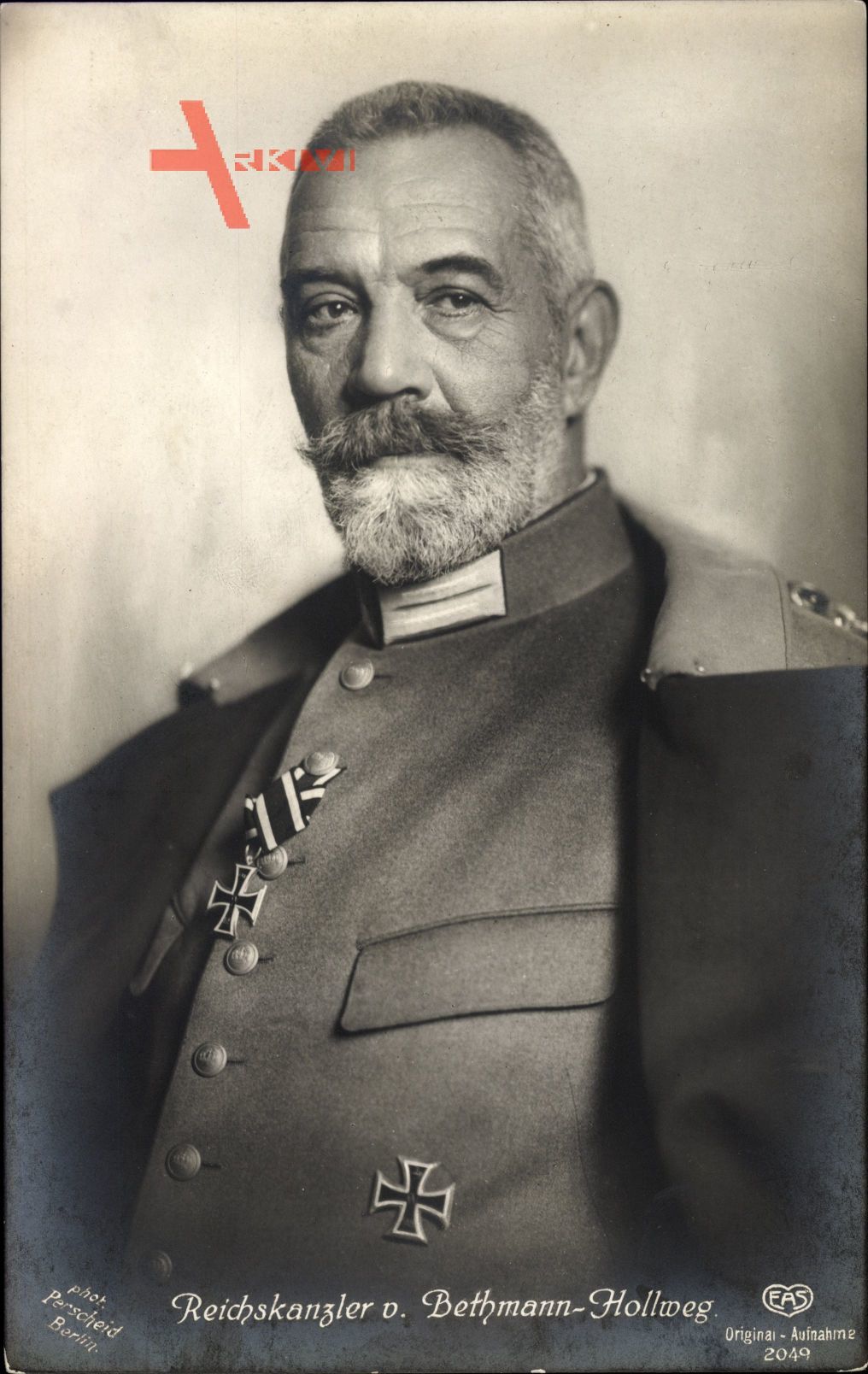 Reichskanzler Theobald von Bethmann Hollweg, Portrait
