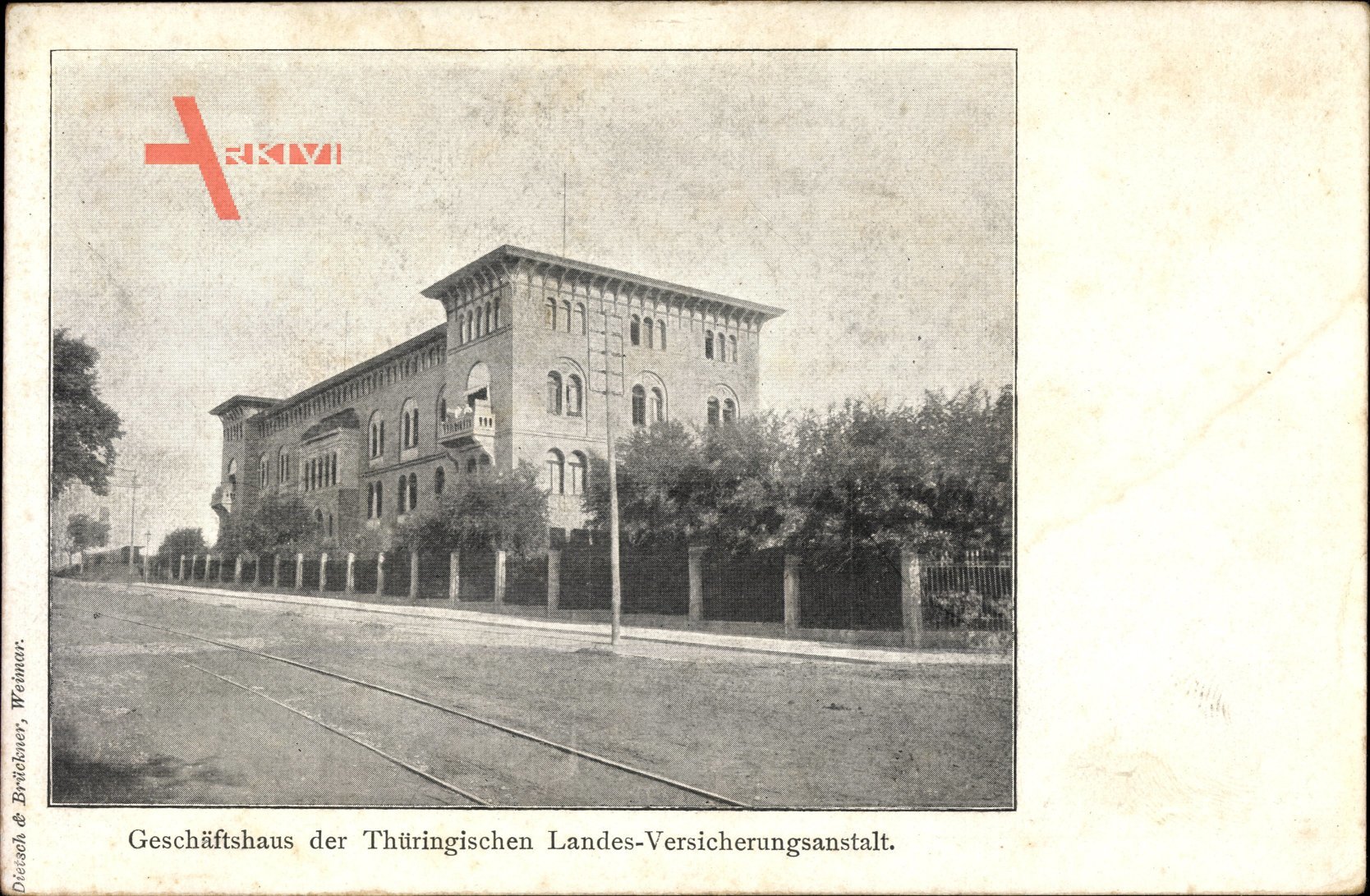 Weimar in Thüringen, Geschäftshaus der Thür. Landes Versicherungsanstalt