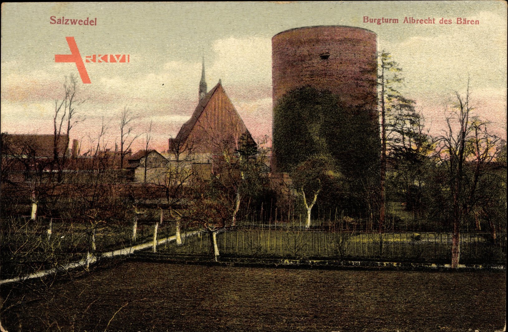 Salzwedel in der Altmark, Burgturm Albrecht des Bären