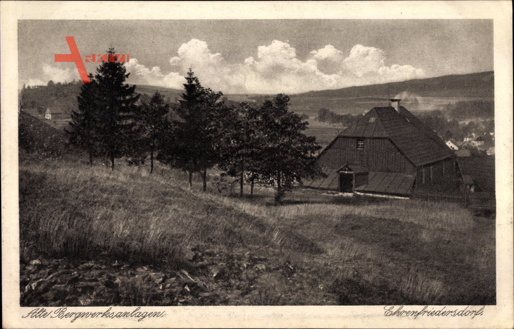 Ehrenfriedersdorf im Erzgebirge, Alte Bergwerksanlagen, Gebäude