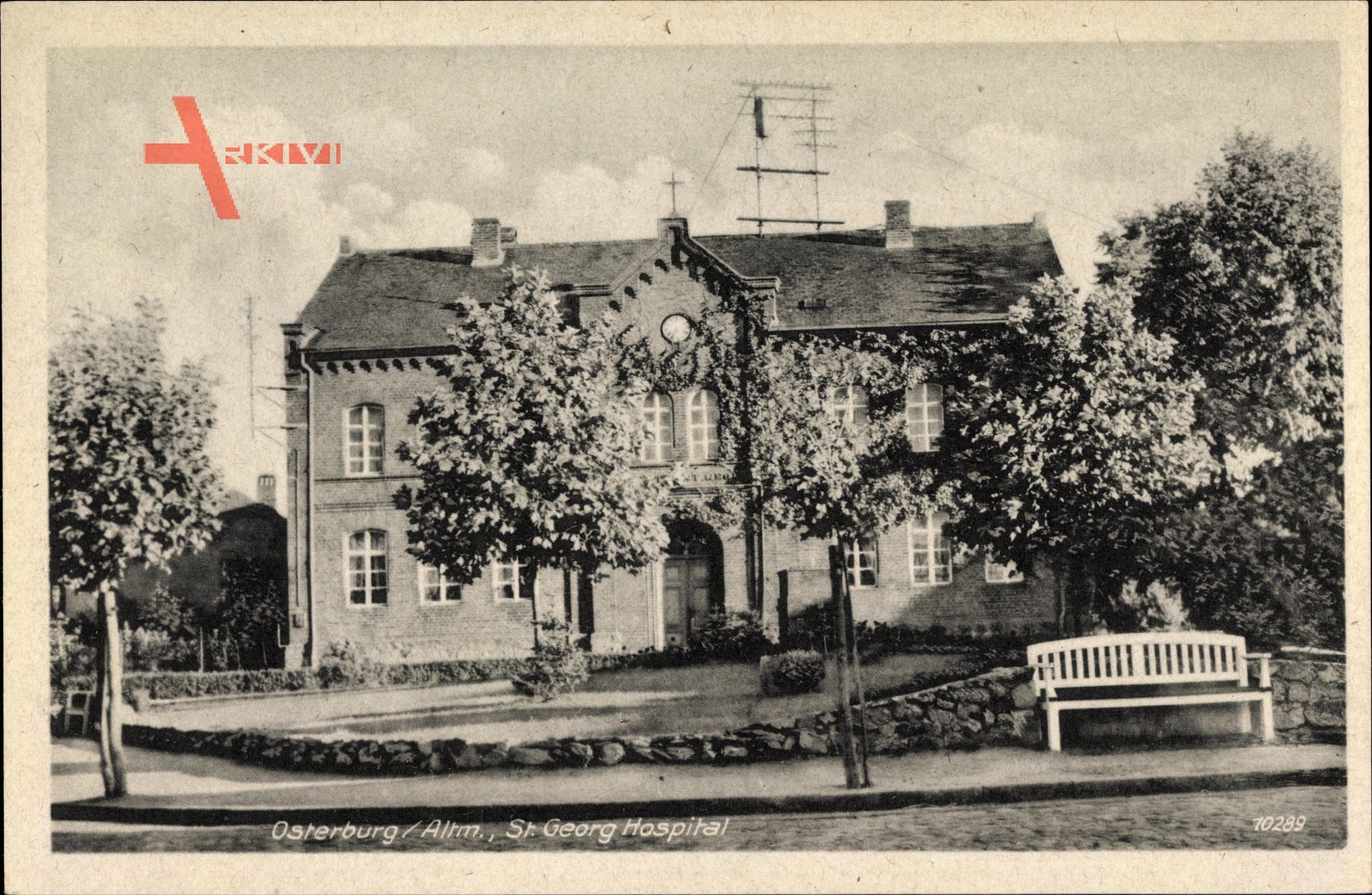 Osterburg in der Altmark in Sachsen Anhalt, St. Georg Hospital