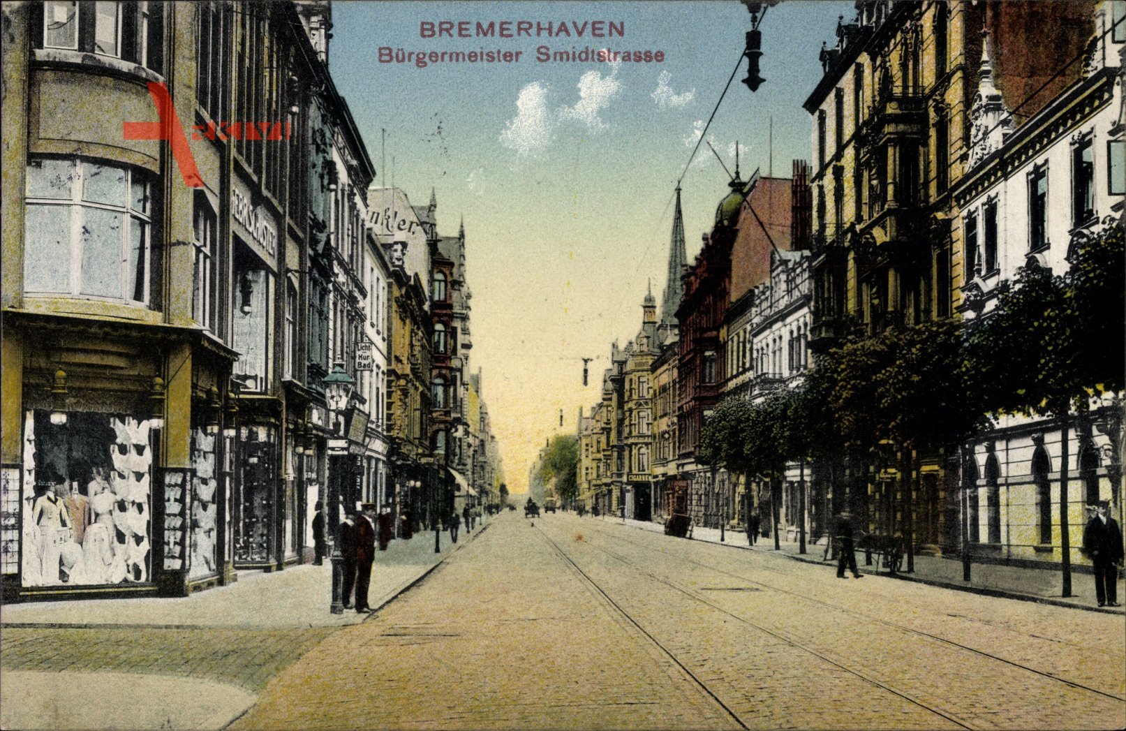 Bremerhaven, Bürgermeister Smidtstraße, Geschäfte