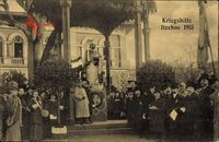 Itzehoe in Schleswig Holstein, Rathaus, Denkmal, Kriegshilfe 1915
