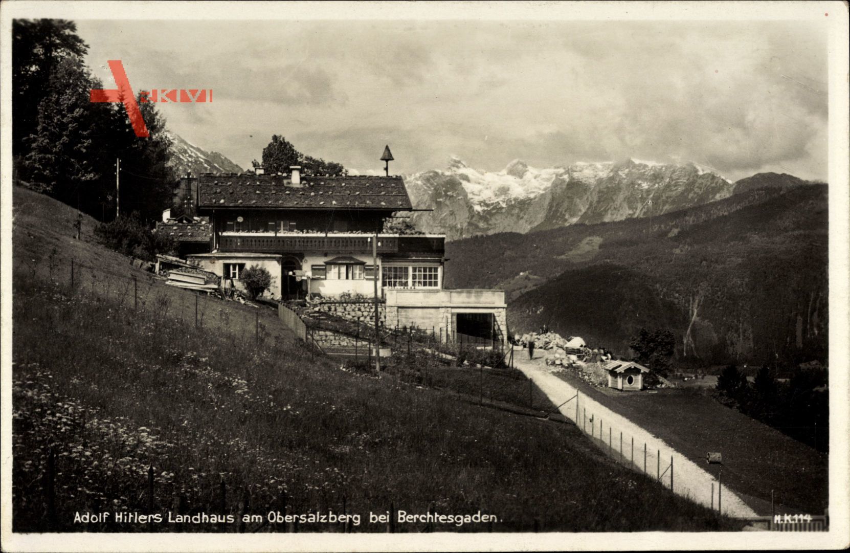 Berchtesgaden in Oberbayern, Obersalzberg, Haus Wachenfeld