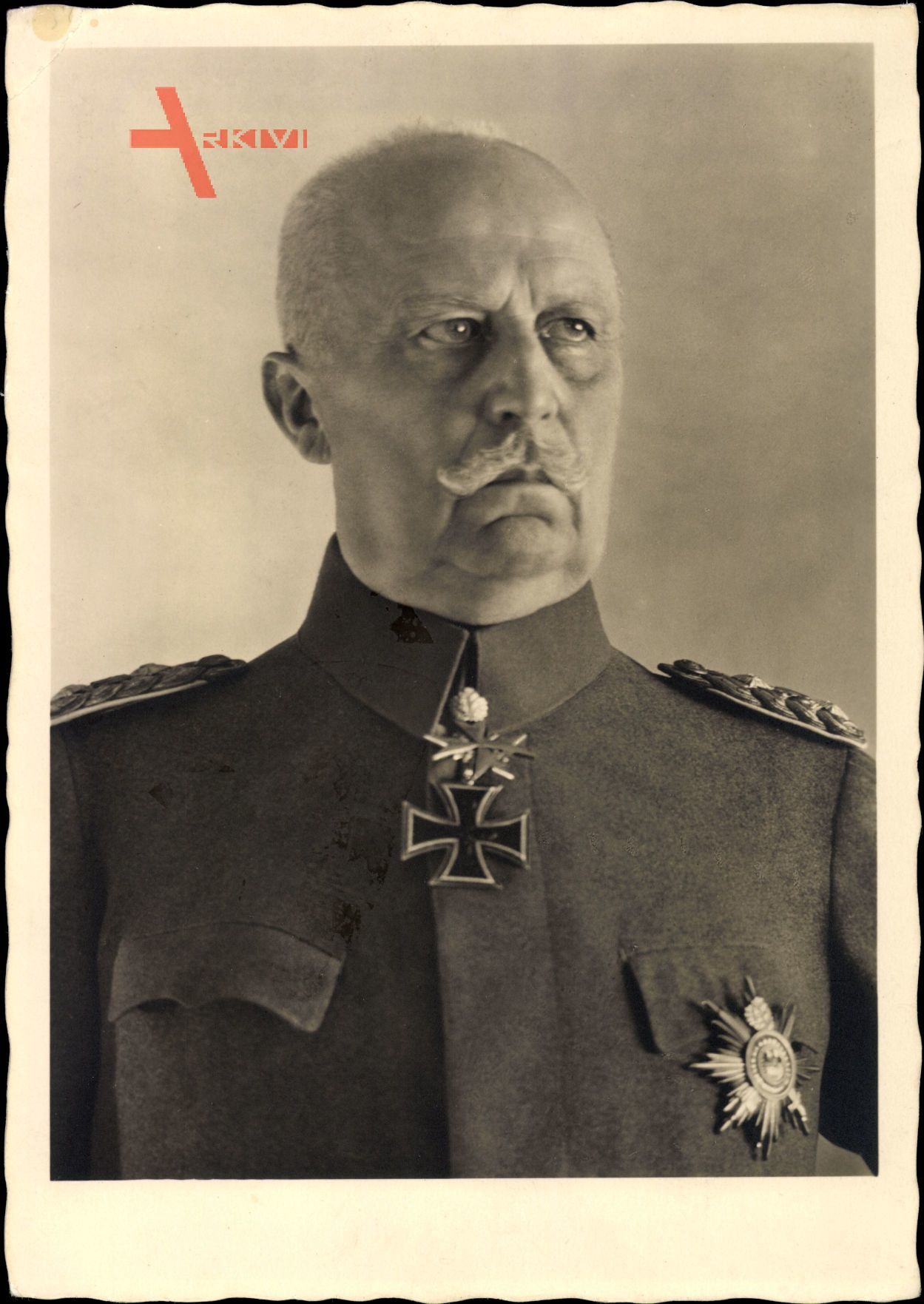 Generalfeldmarschall Erich Friedrich Wilhelm Ludendorff, Portrait