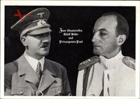 Führer und Reichskanzler Adolf Hitler, Prinzregent Paul von Jugoslawien