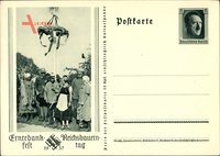 Ganzsachen Bückeberg bei Hameln, Reichserntedankfest, Reichsbauerntag 1937