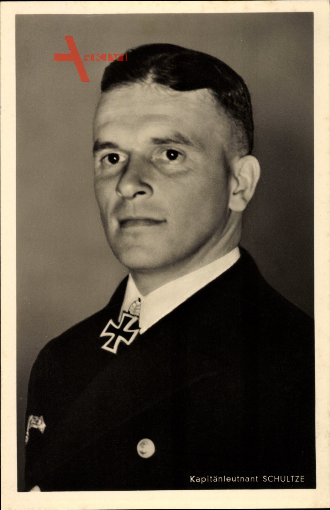 Kapitänleutnant Herbert Schultze, Kriegsmarine, Portrait, II. WK