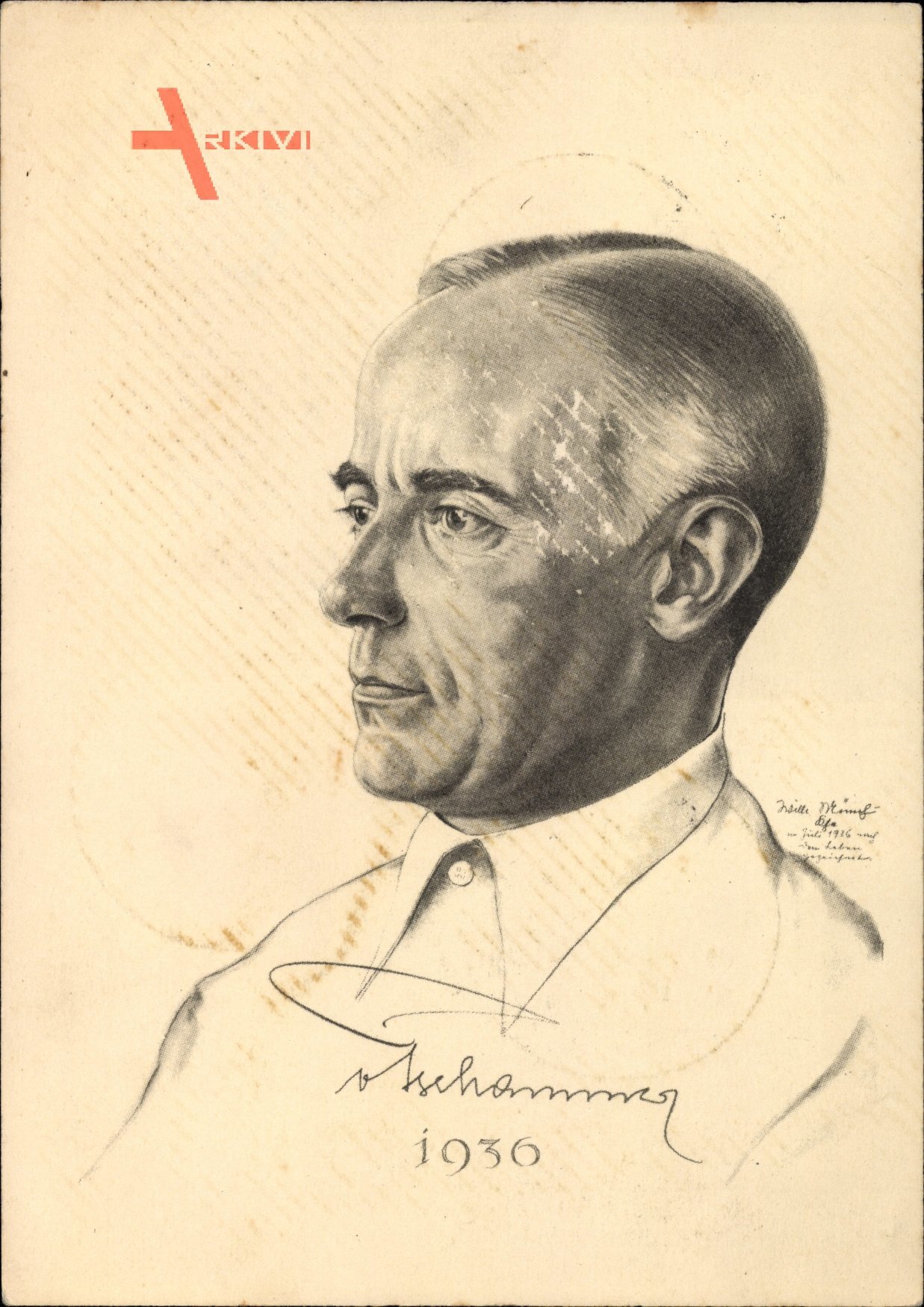 Reichssportführer Hans von Tschammer und Osten, Portrait