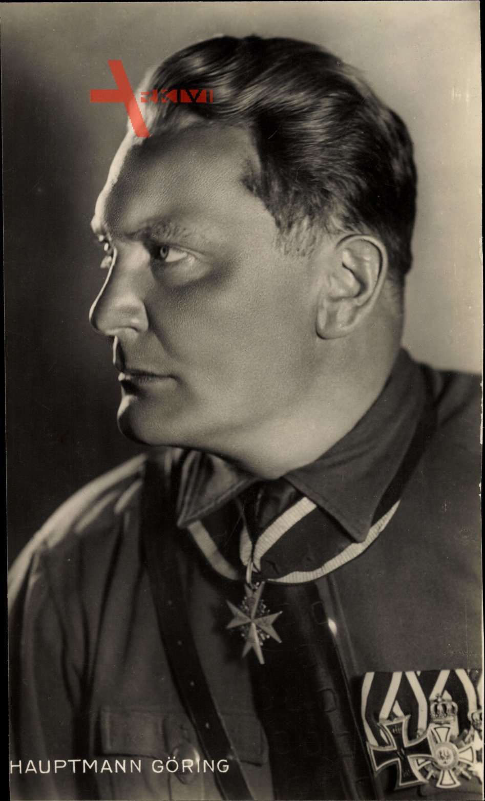 Oberbefehlshaber der Luftwaffe Hermann Göring, Portrait, Pour le Merité Orden, Ordensspange, EK