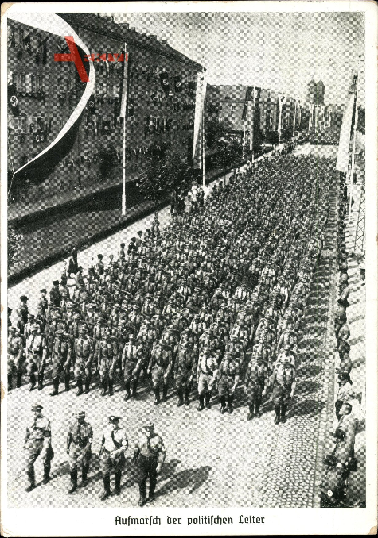 Nürnberg in Mittelfranken Bayern, Reichsparteitag 1935, Aufmarsch der politischen Leiter