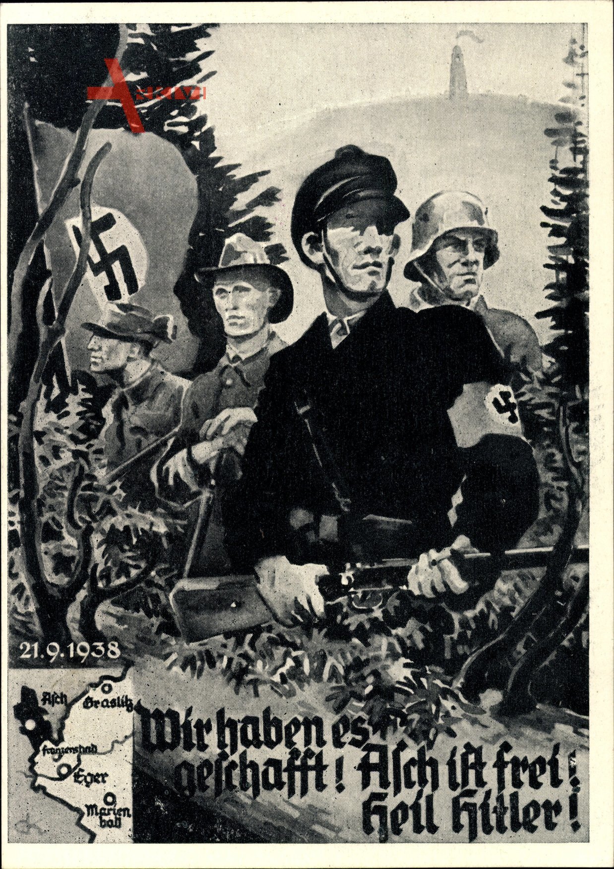 Wir haben es geschafft, Asch ist frei, 21.09.1938, Sudetenland