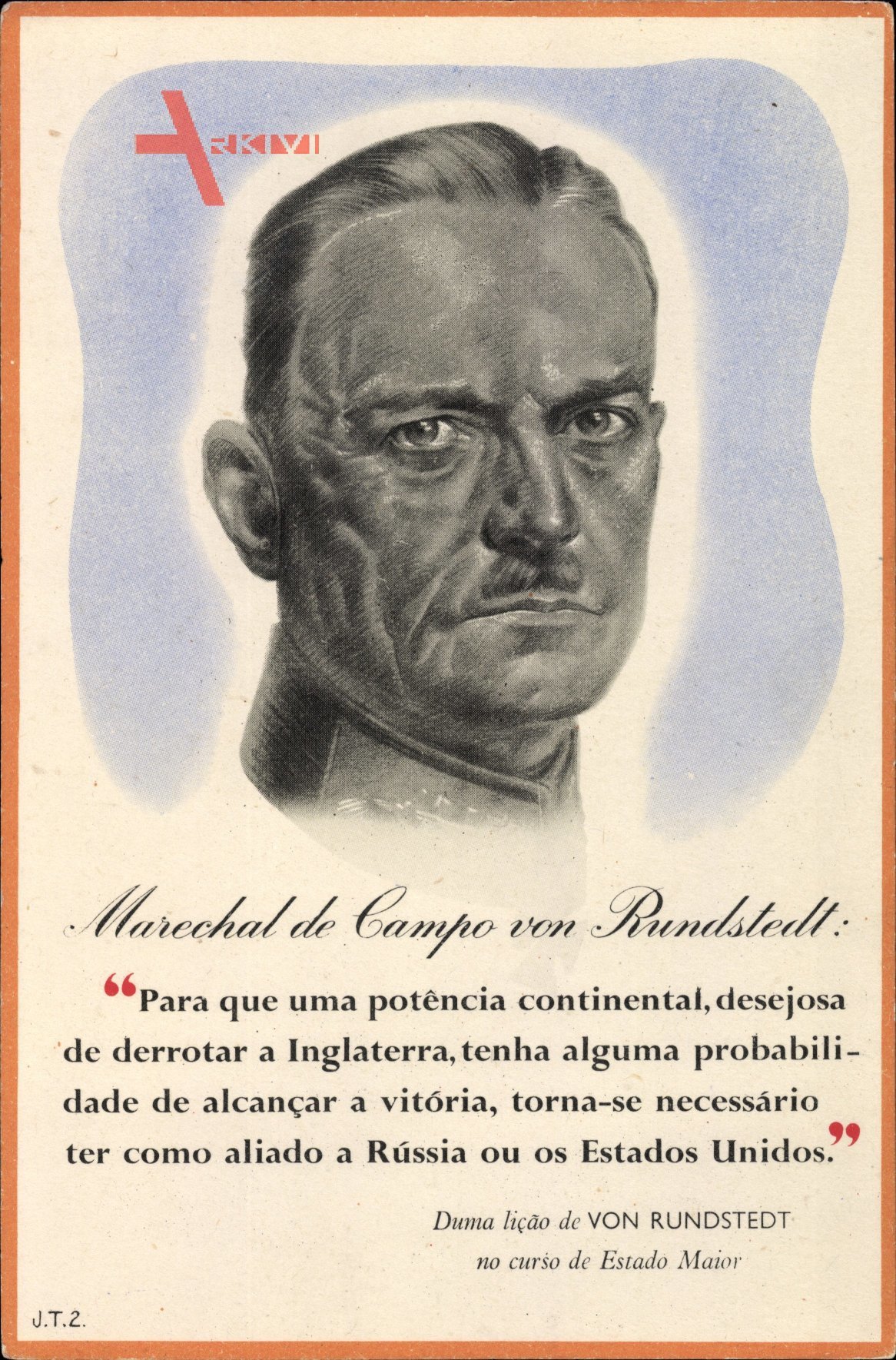 Generalfeldmarschall Gerd von Rundstedt, Portrait, Wehrmacht, Spanisch, II. WK
