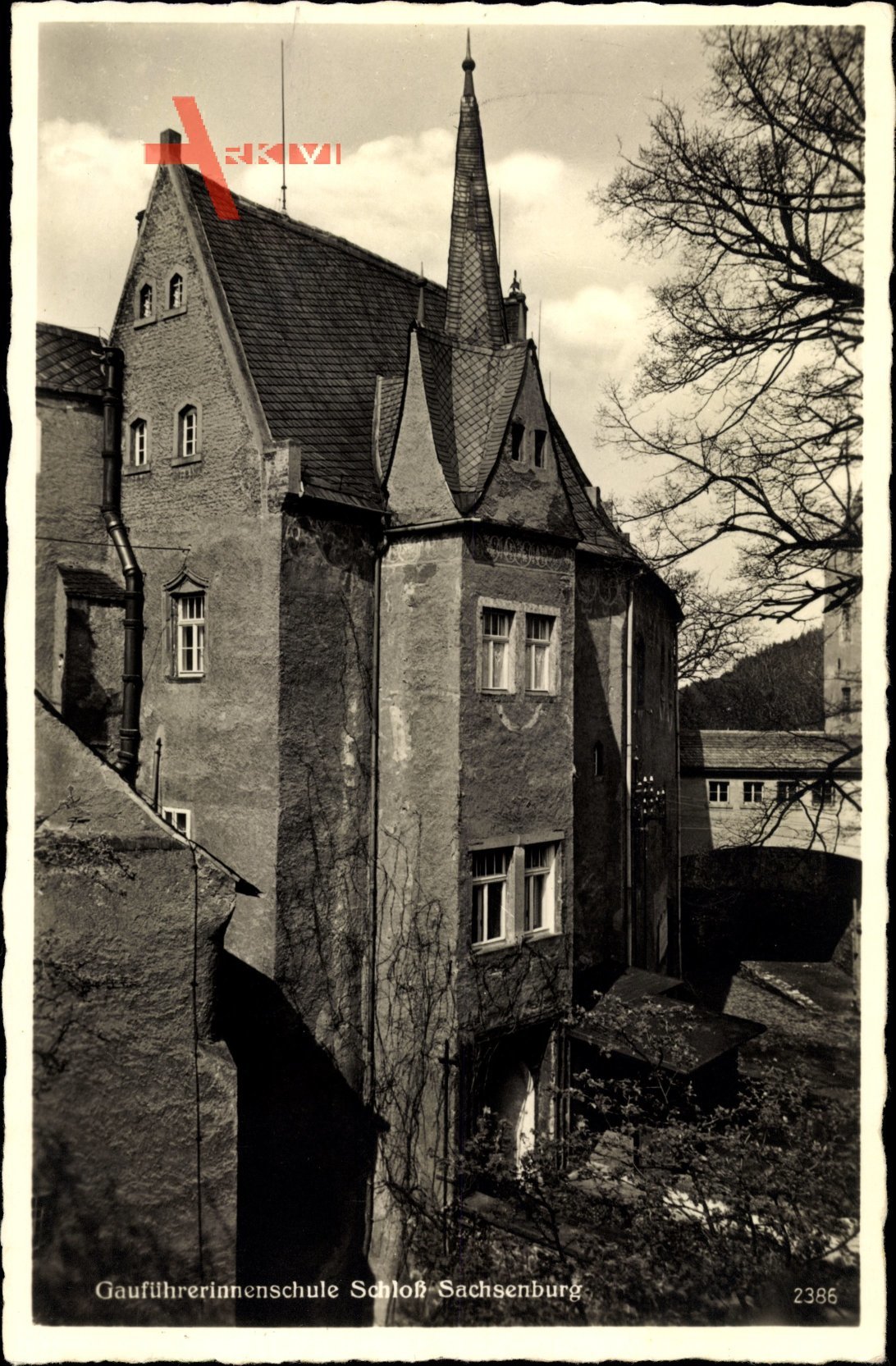 Sachsenburg Frankenberg an der Zschopau, Gauführerinnenschule Schloss