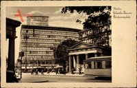 Berlin Mitte, Columbus Haus am Potsdamer Platz, Die Braune Post Sonntagszeitung Werbeschild