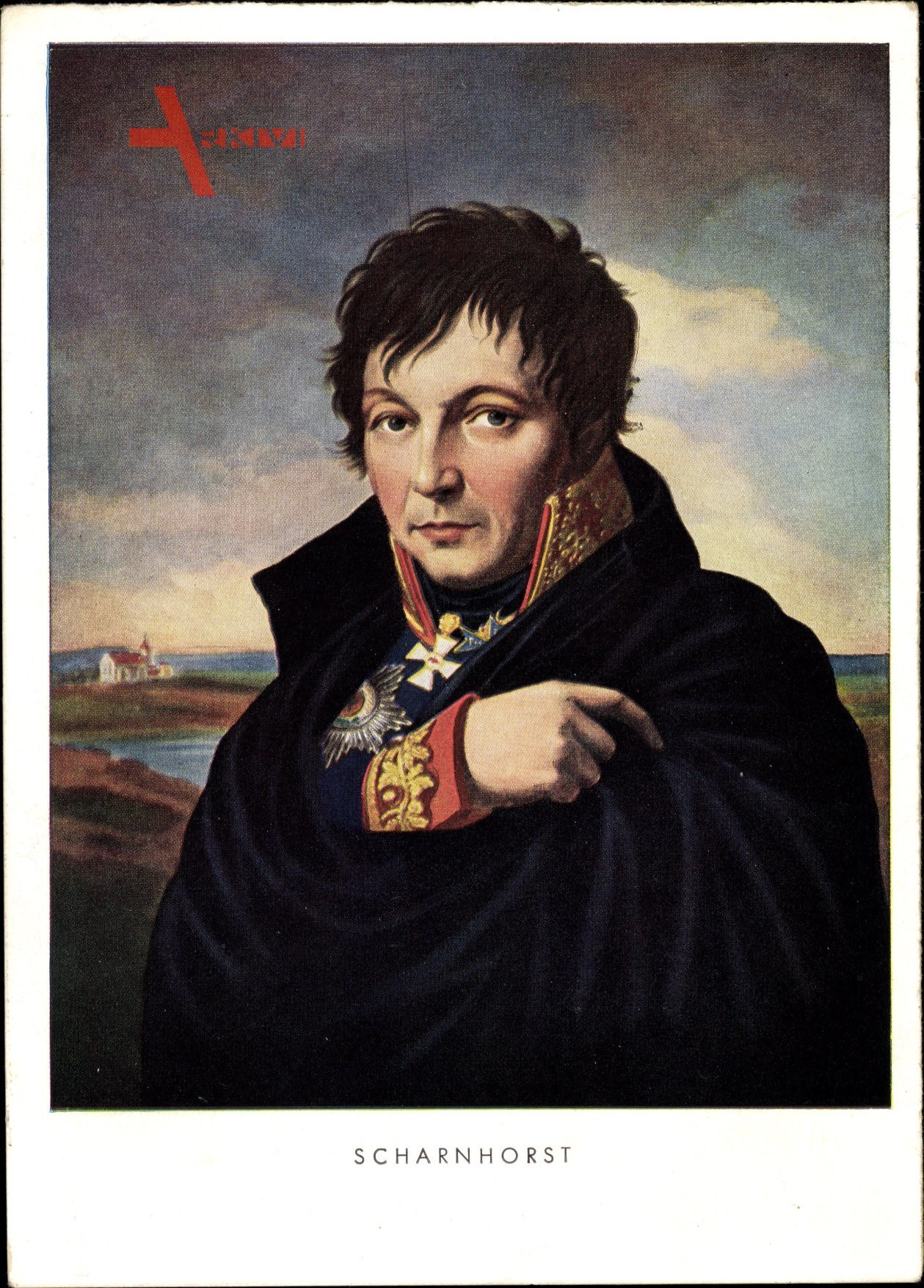 Gebauer, General Gerhard von Scharnhorst, Portrait