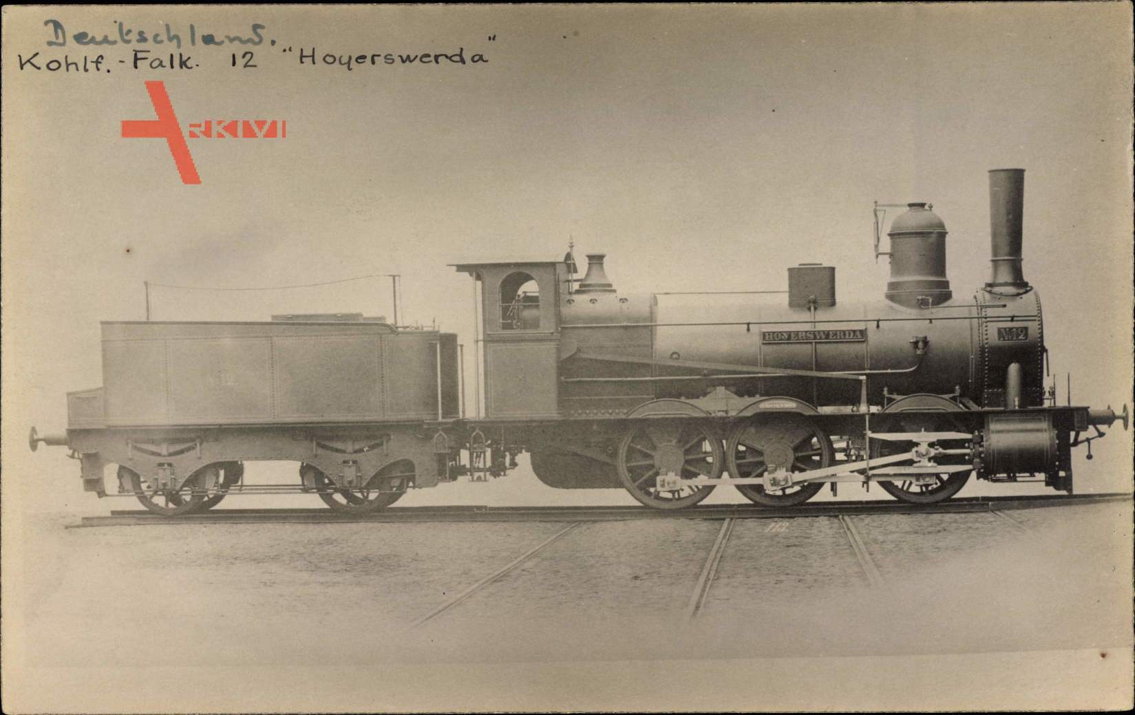 Deutsche Eisenbahn, Dampflokomotive, Borsig, Nr 12