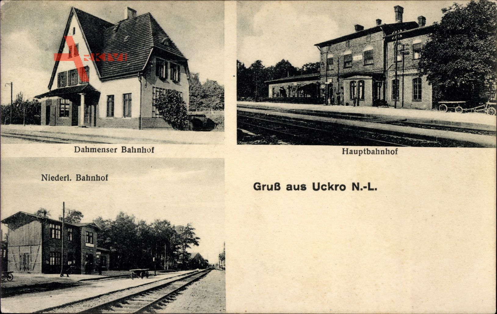 Uckro Luckau Brandenburg, Dahmenser Bahnhof, Niederlausitzer Bahnhof, Hauptbahnhof