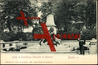 Paris CPA 75, Jardin du Luxemburg, Monument, Soldat
