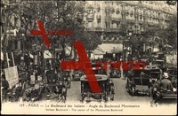 Paris CPA 75, Le Boulevard des Italiens, Montmartre