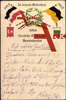 Benniehausen Gleichen, Türkei Fahne, Gedenken 1916