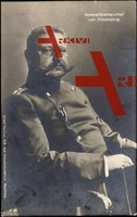 Generalfeldmarschall und Politiker v. Hindenburg