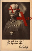 Portrait des Generals Erich Ludendorff mit Orden