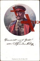 Deutscher Heerführer von Hindenburg