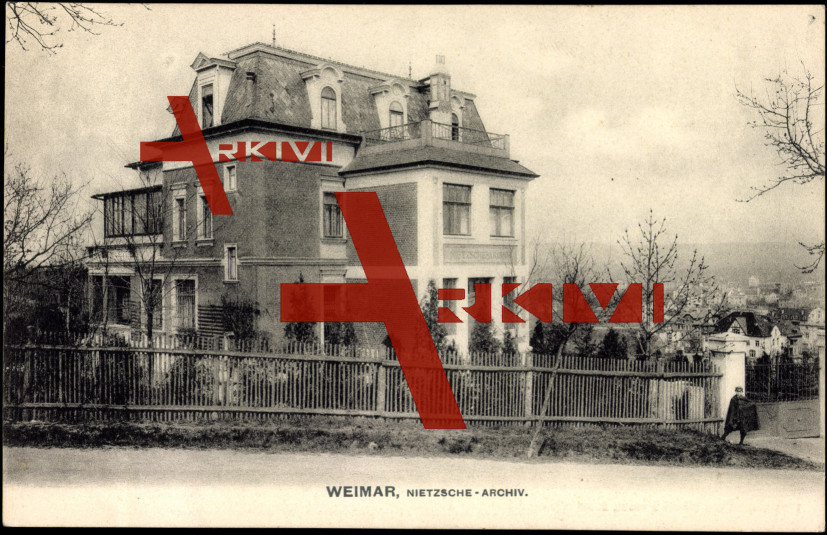 Weimar, Blick auf das Nietzsche Archiv