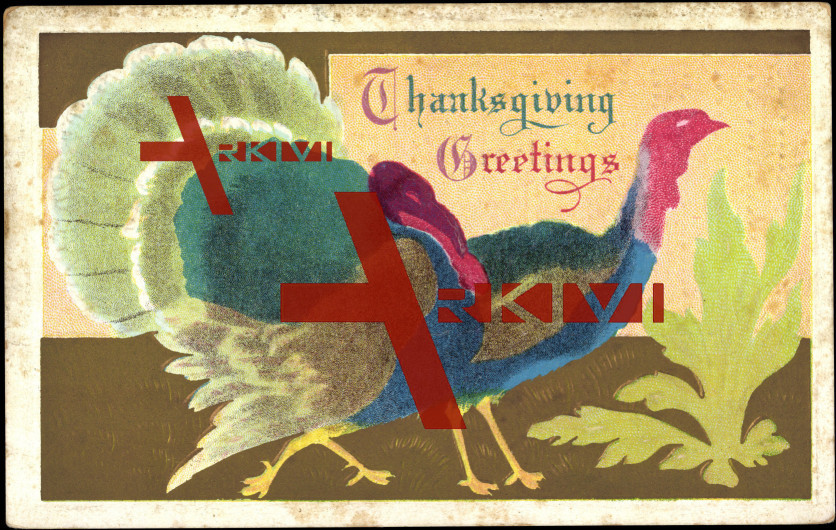 Glückwunsch Thanksgiving, USA