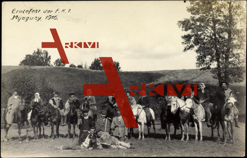 Mijaguny Bulgarien, Erntefest der F. K. T. 1916